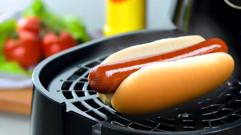 air fry hot dogs easily