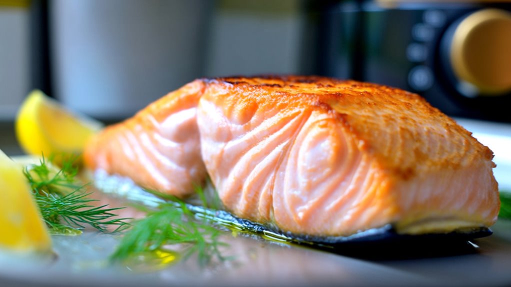 air fry salmon easily