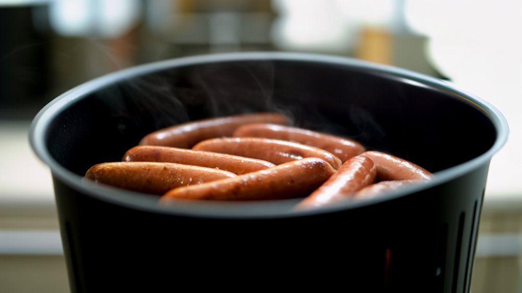 air fry vienna sausages