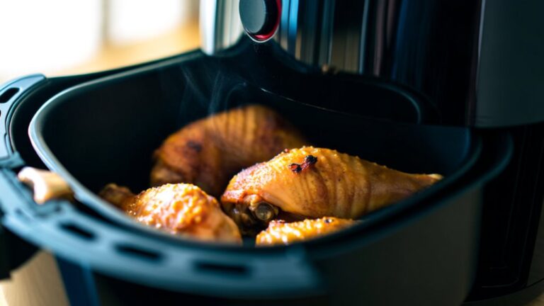 air fryer chicken legs cooking