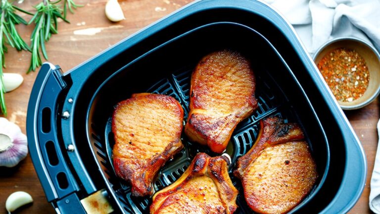 air fryer pork chop recipe
