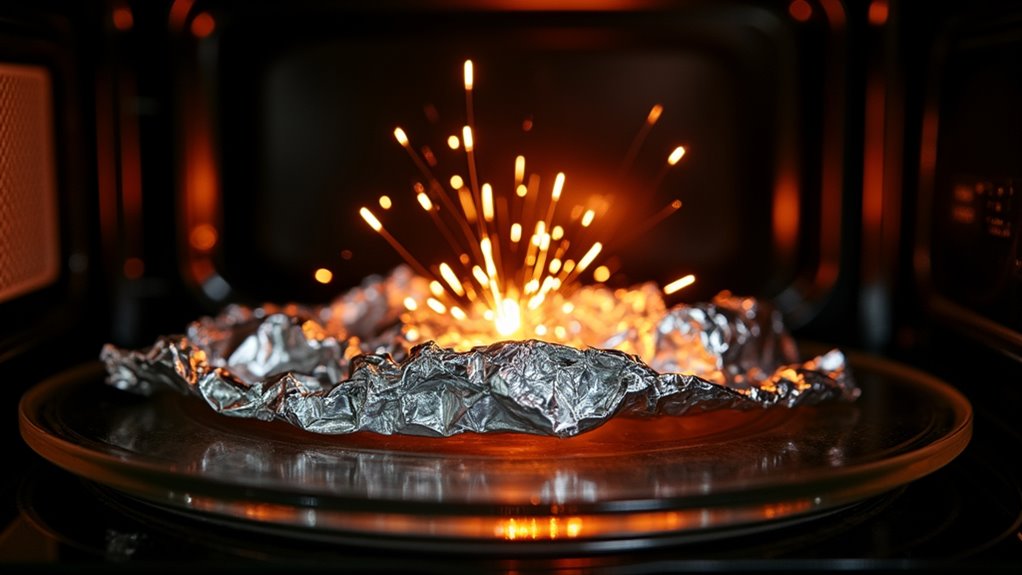 aluminum foil fire risk