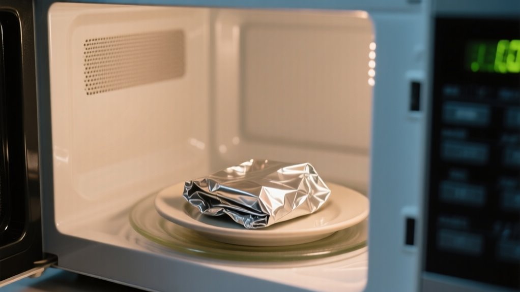 aluminum foil microwave safety