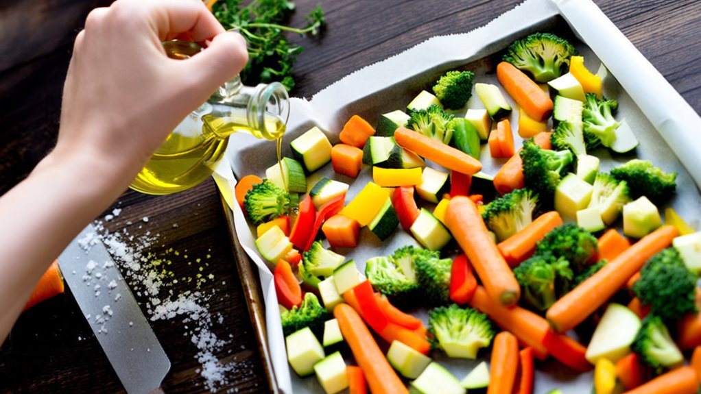 bake vegetables in oven