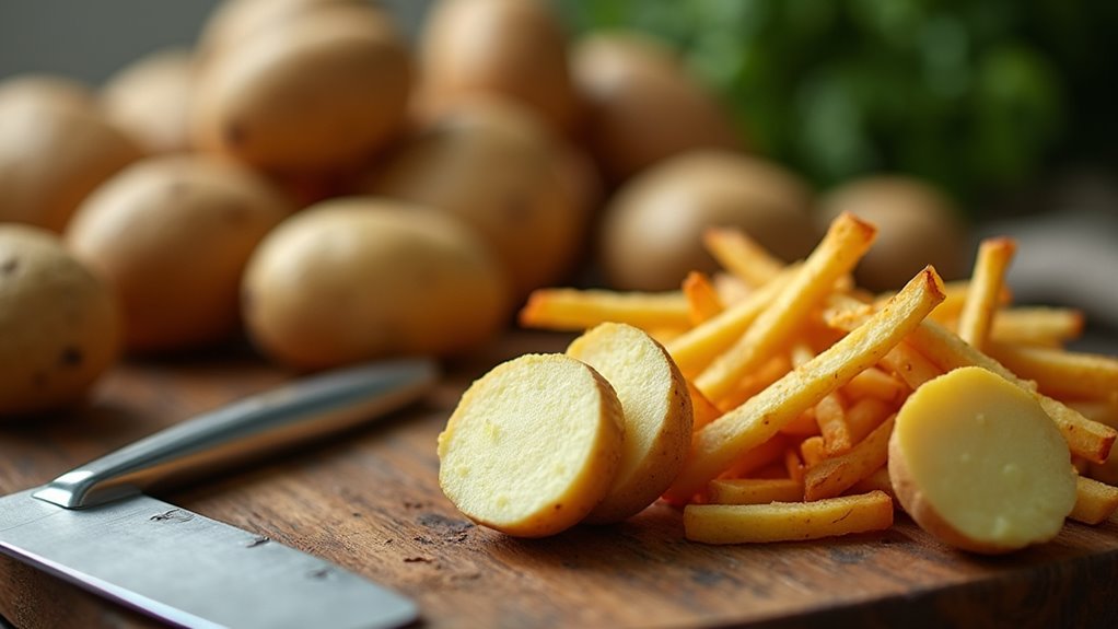 choose firm russet potatoes