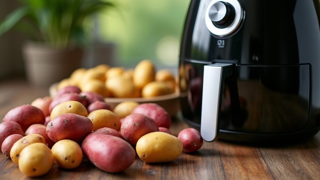 choosing uniform sized potatoes