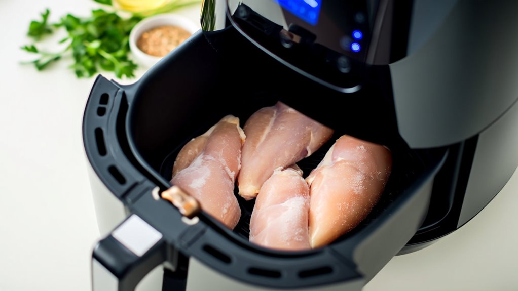 cook frozen chicken safely