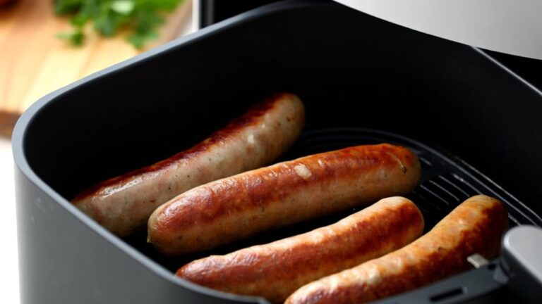 cooking brats in air fryer