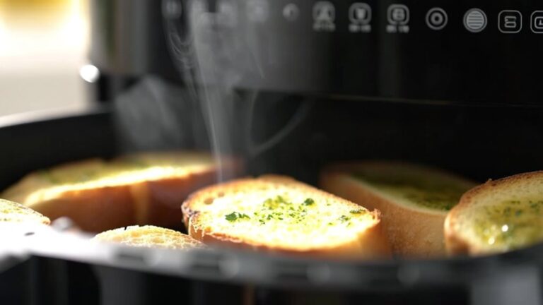 cooking garlic bread quickly