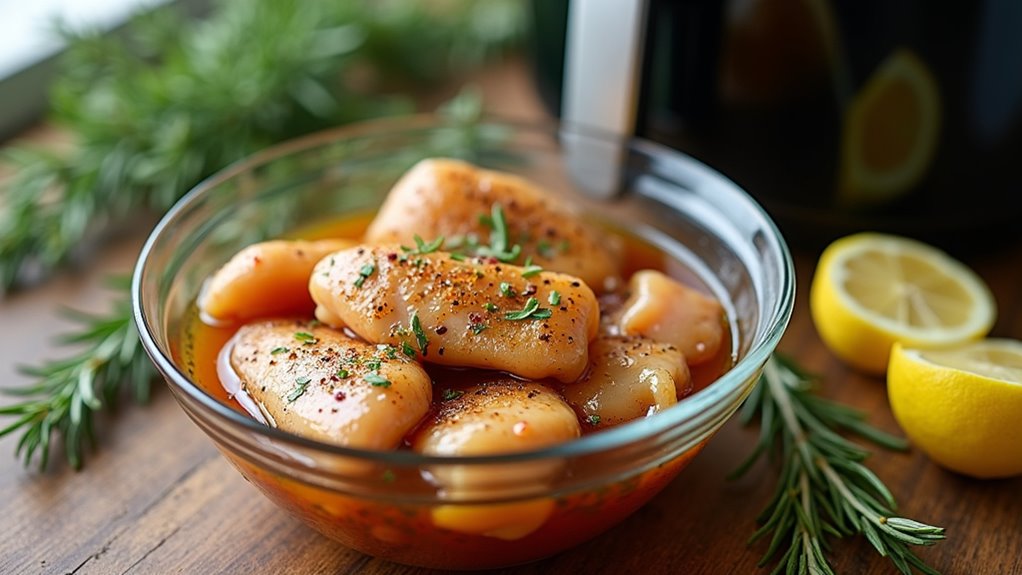 enhance chicken with marinades