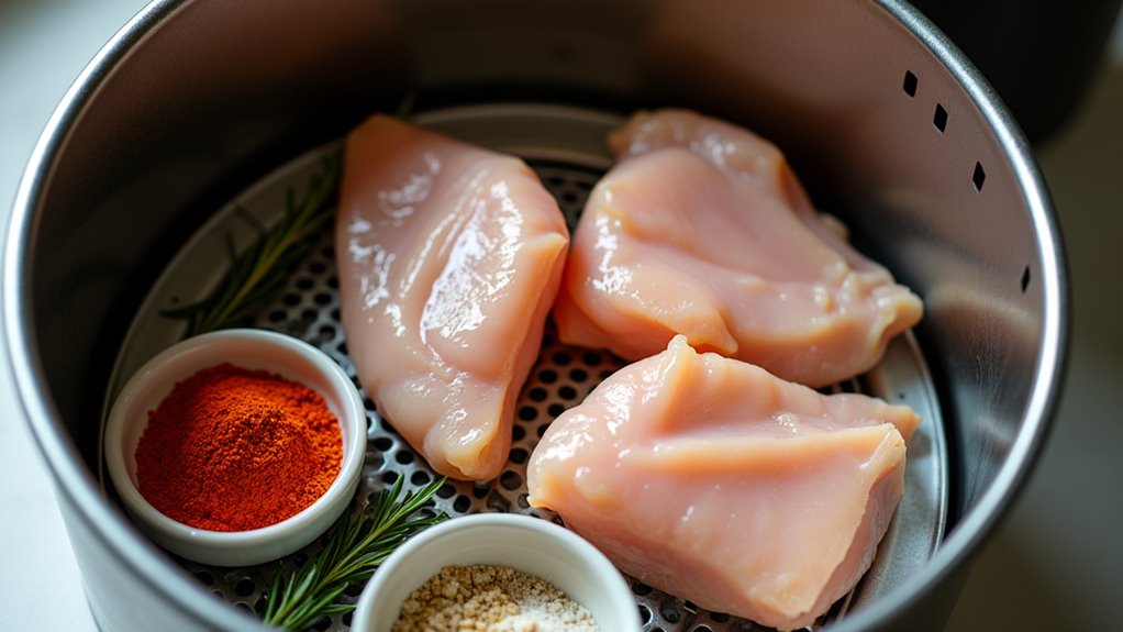 frozen chicken seasoning tips