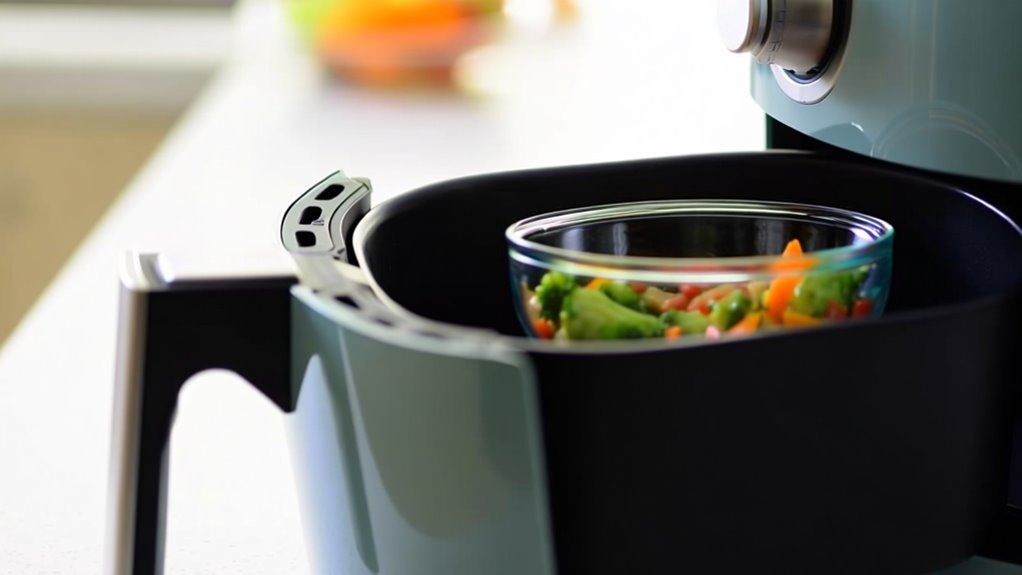 glass not suitable air fryer