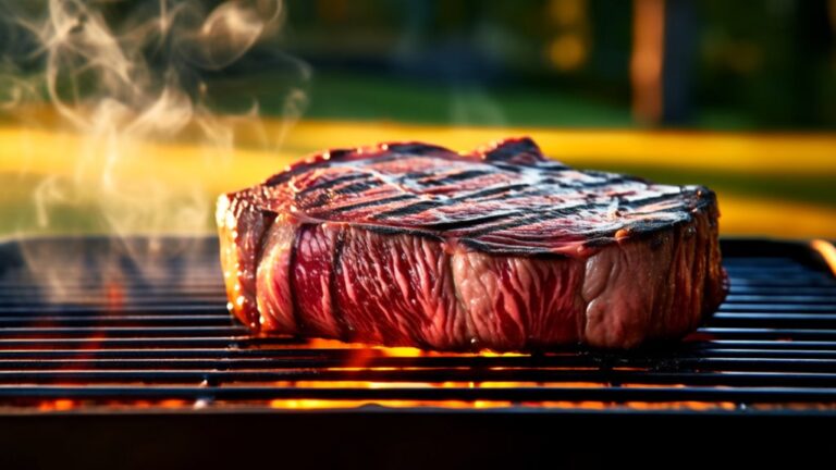 grill 1 inch ribeye timing