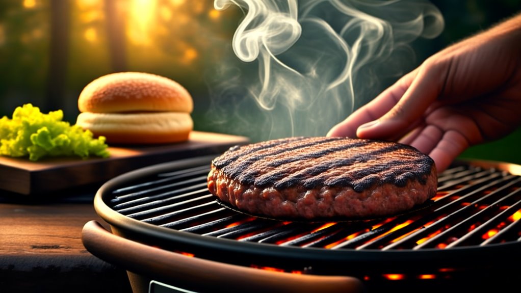 grill perfect medium rare burgers