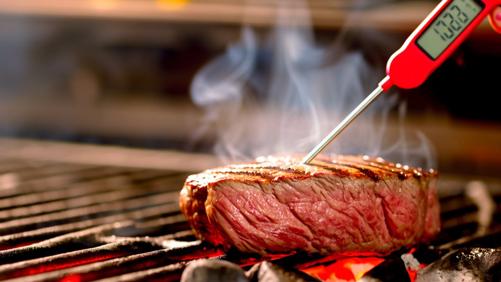 grilling a thick filet