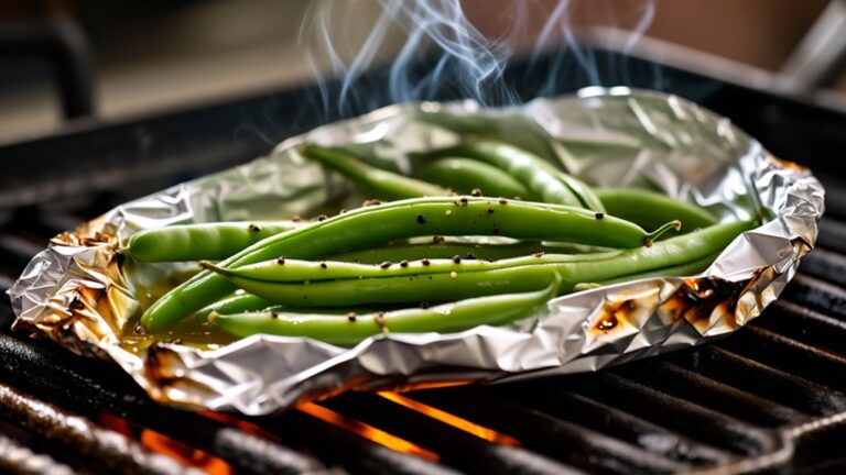 grilling green beans duration
