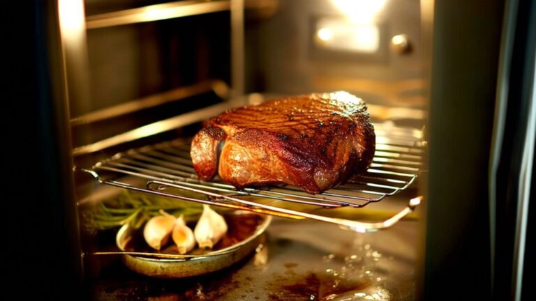 grilling steak using oven