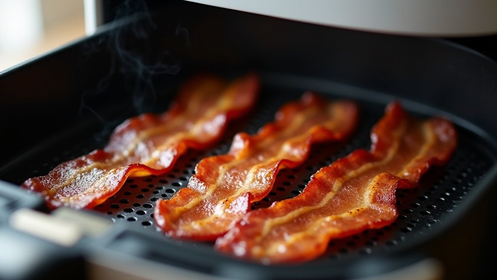 healthier cleaner bacon cooking