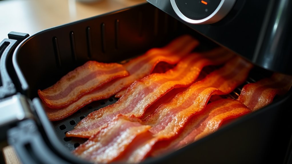 ideal air fryer bacon settings