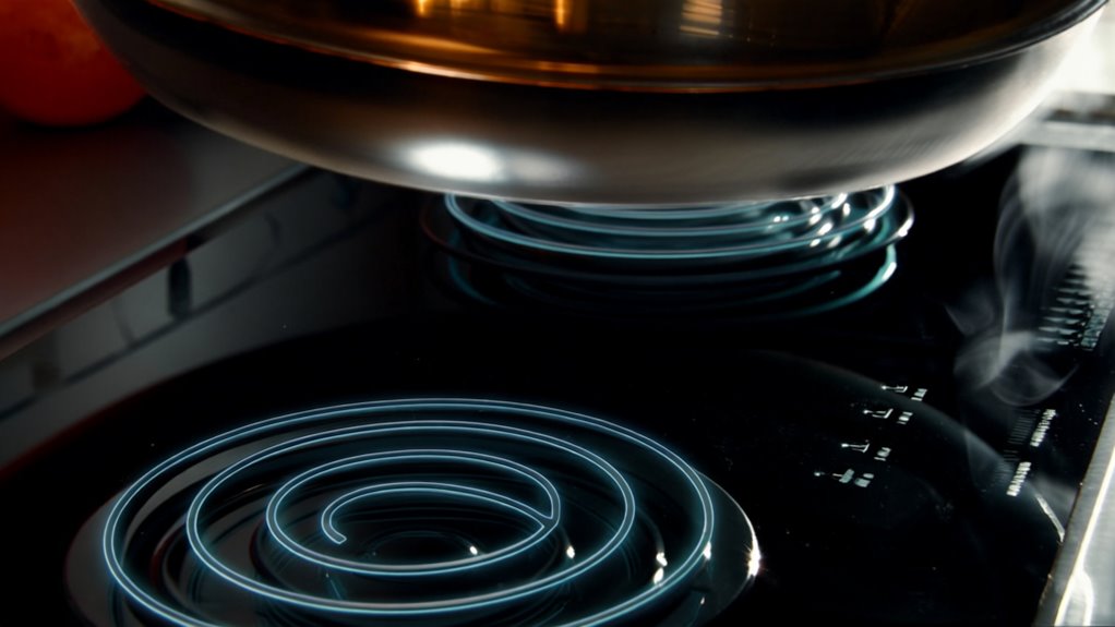 induction oven heating process