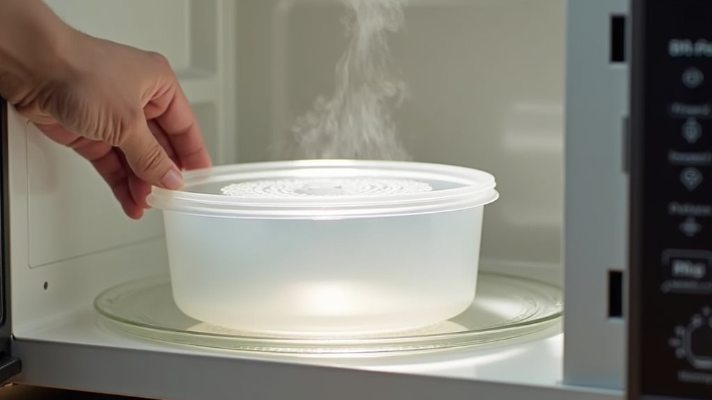 microwaving plastic containers risks