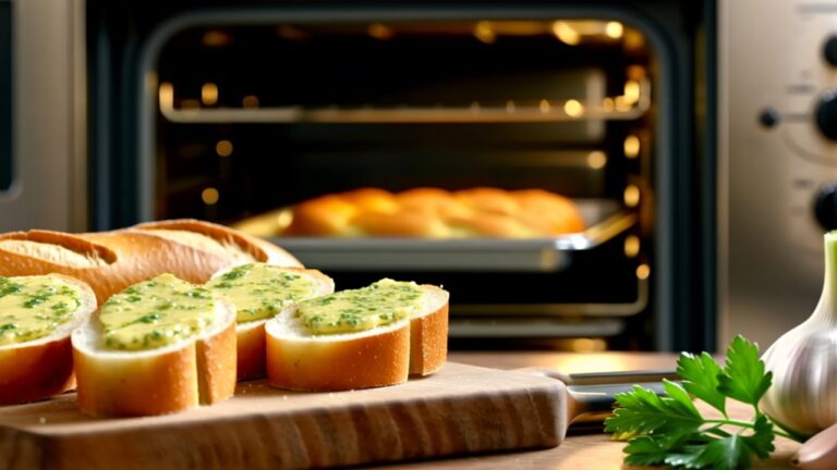 oven baked garlic bread recipe