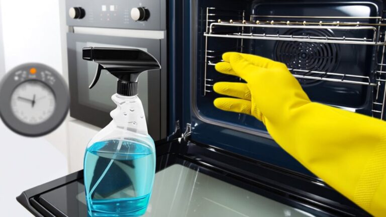 oven cleaner effectiveness timeline