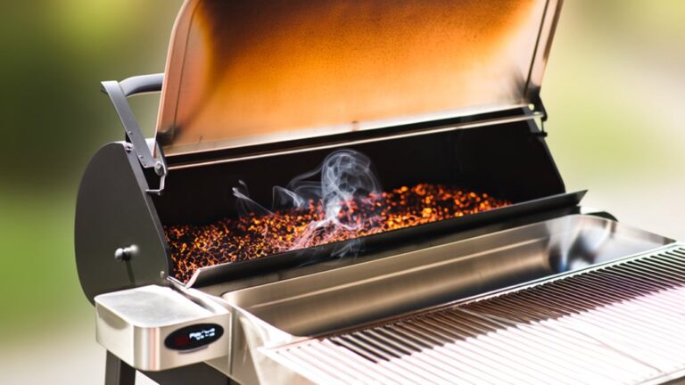 pellet powered outdoor cooking