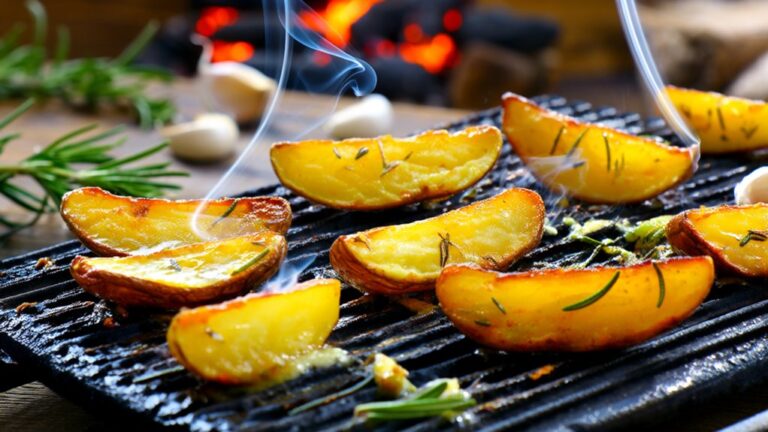 perfectly grilled potatoes technique