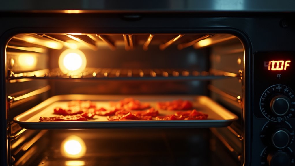 preheat oven for crispy bacon