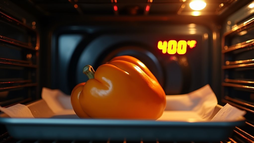 preheat oven for roasting
