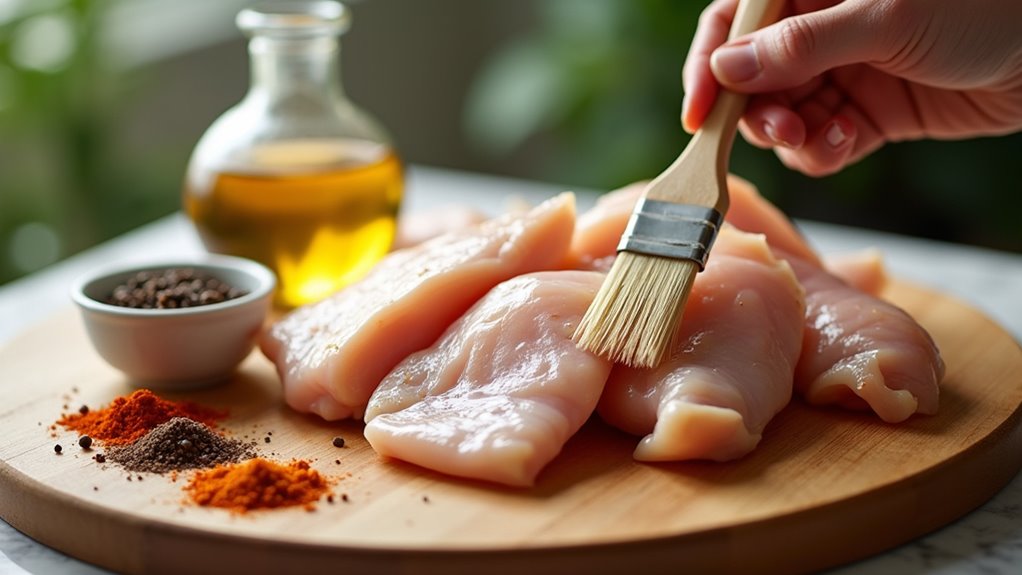 prepare chicken for air frying