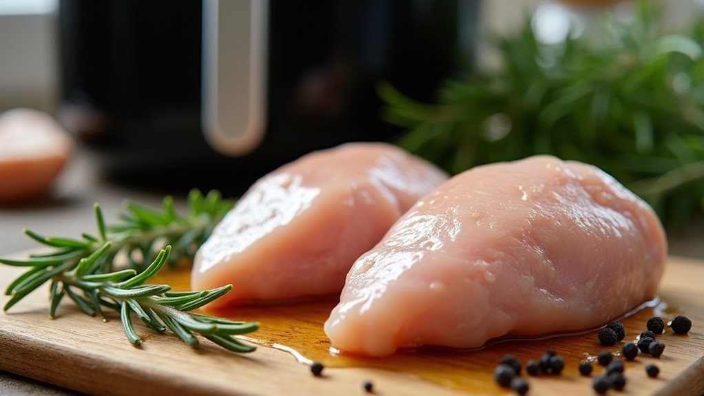 prepare chicken for cooking