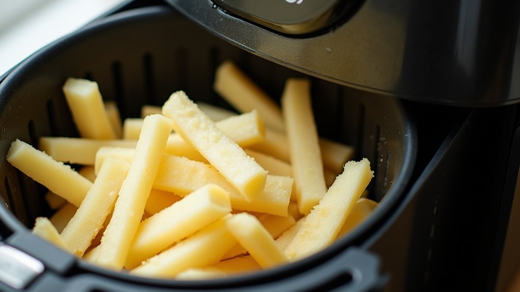 prepare soak cut fry