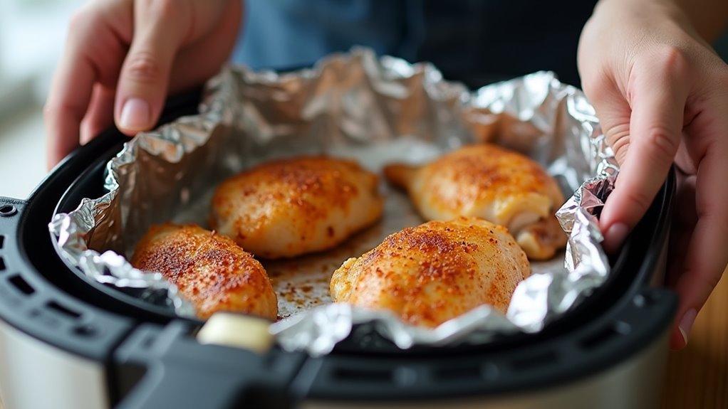 proper foil placement required