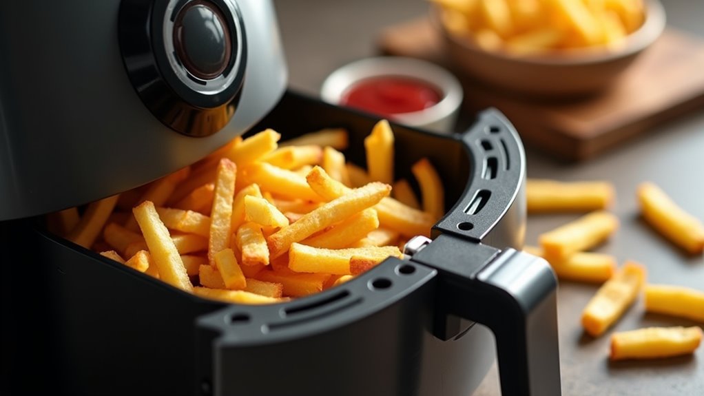 store fries in container