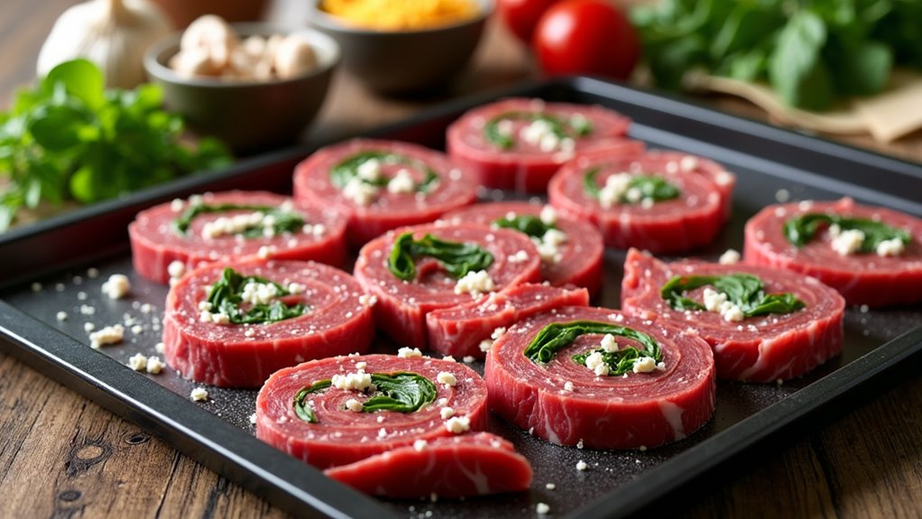 stuffing ingredients for pinwheels