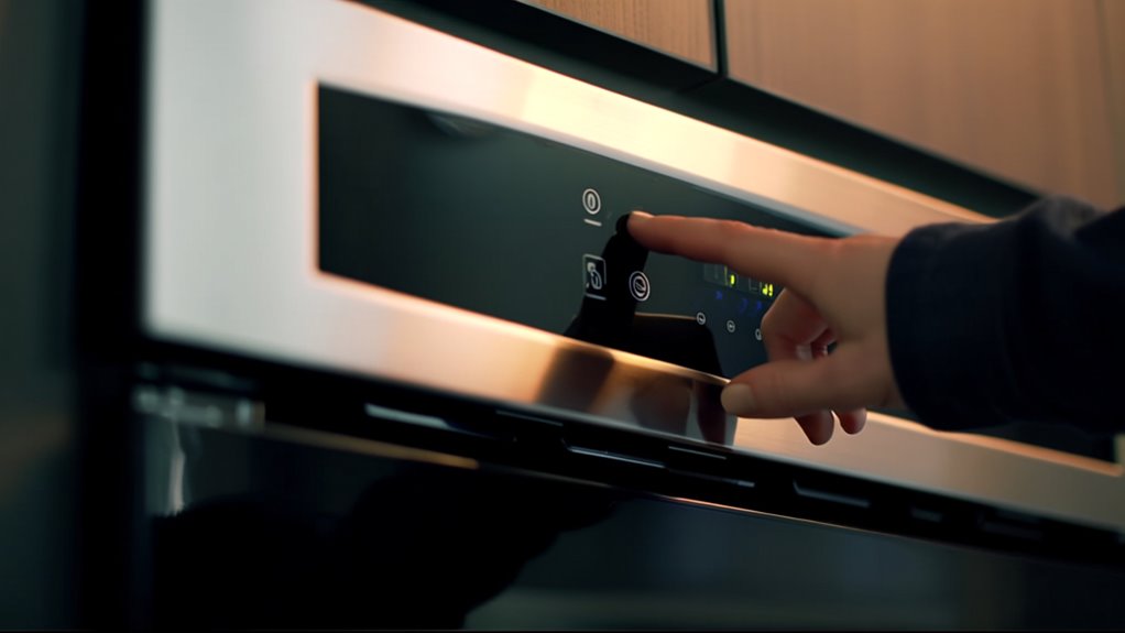 test whirlpool oven display