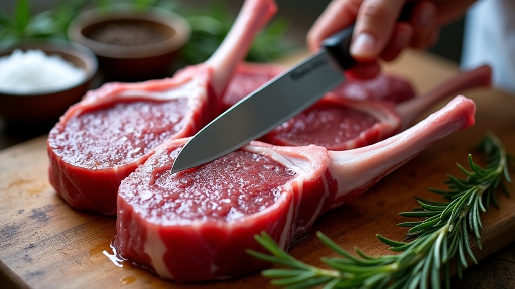 trim season marinate grill