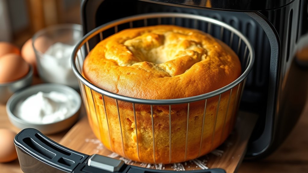 can you bake cake air fryer