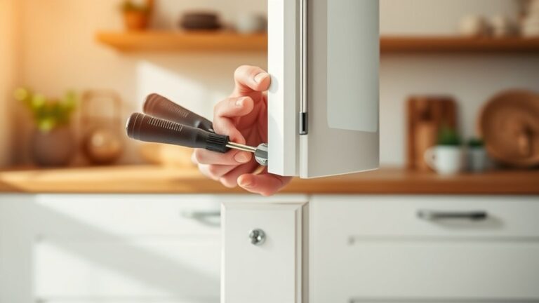 adjusting kitchen cabinet hinges