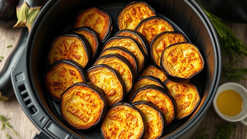 air fry eggplant deliciously