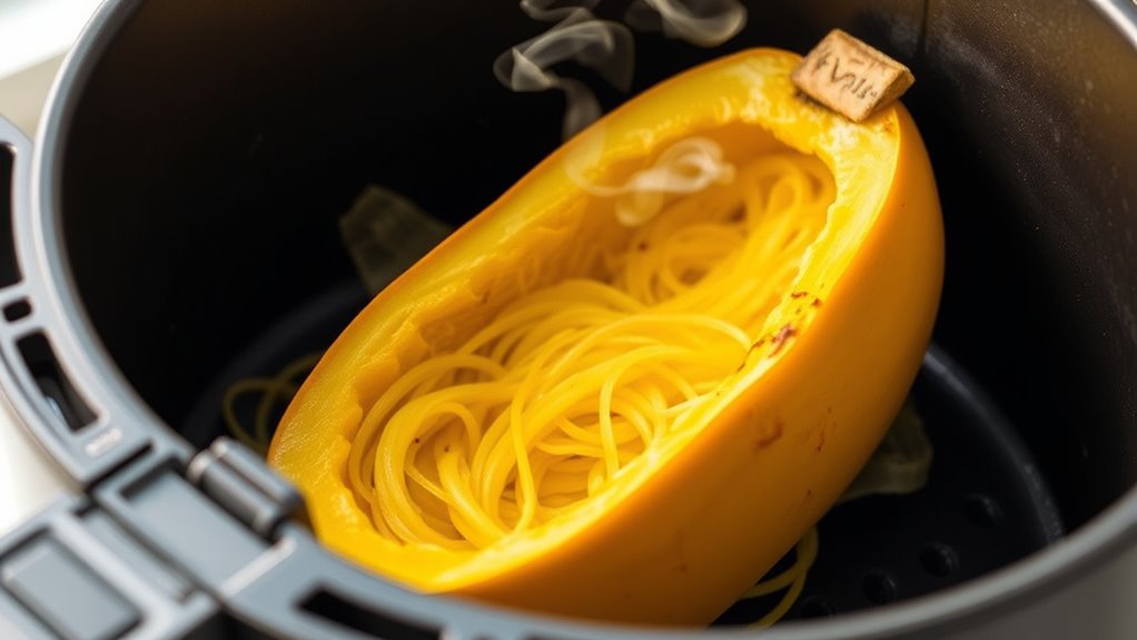 air fry spaghetti squash