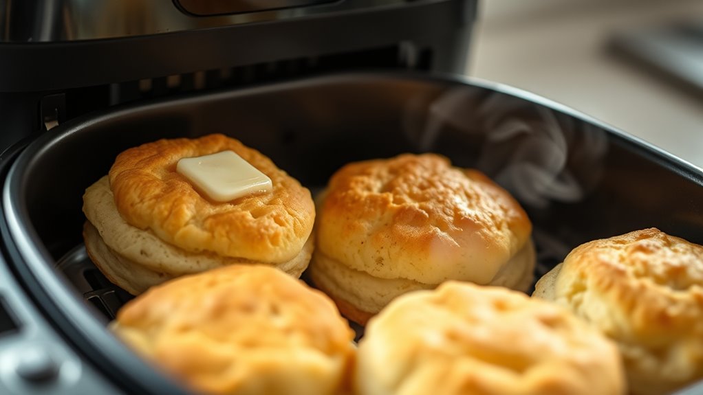 air fryer biscuit cooking time