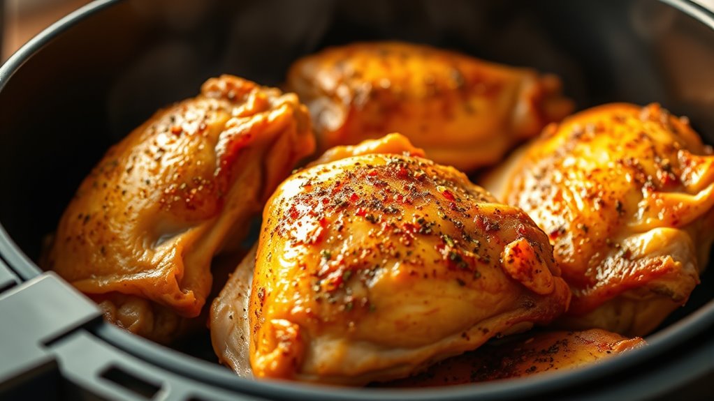 air fryer chicken thighs recipe