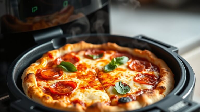 air fryer pizza cooking