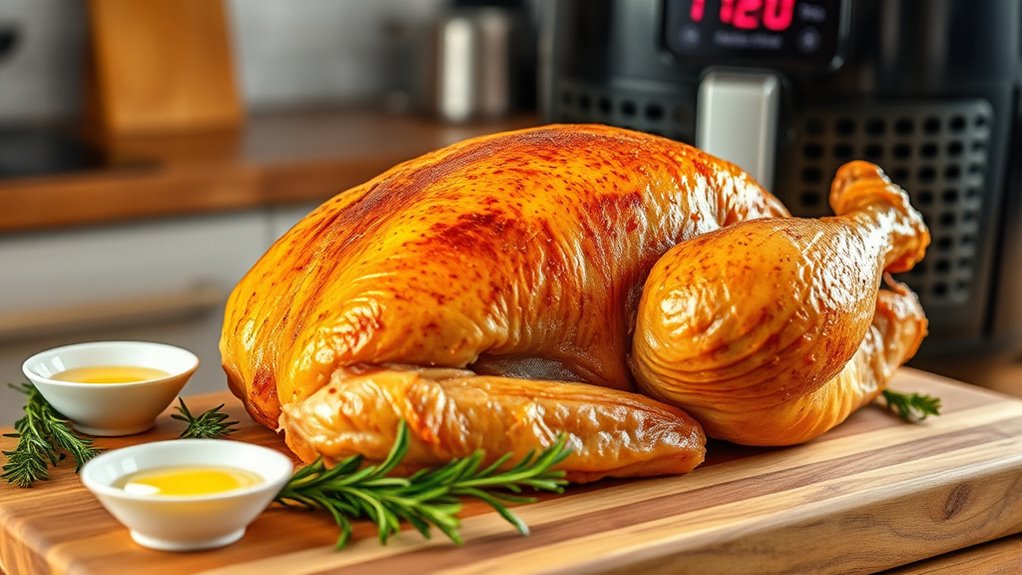 air fryer turkey breast cooking