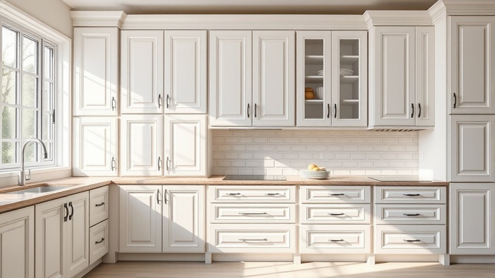 cabinet dimensions influence paint
