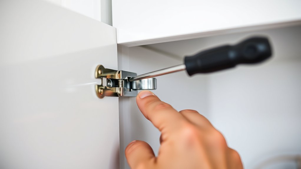 cabinet hinge troubleshooting tips