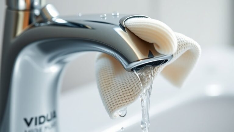 clean chrome faucets effectively